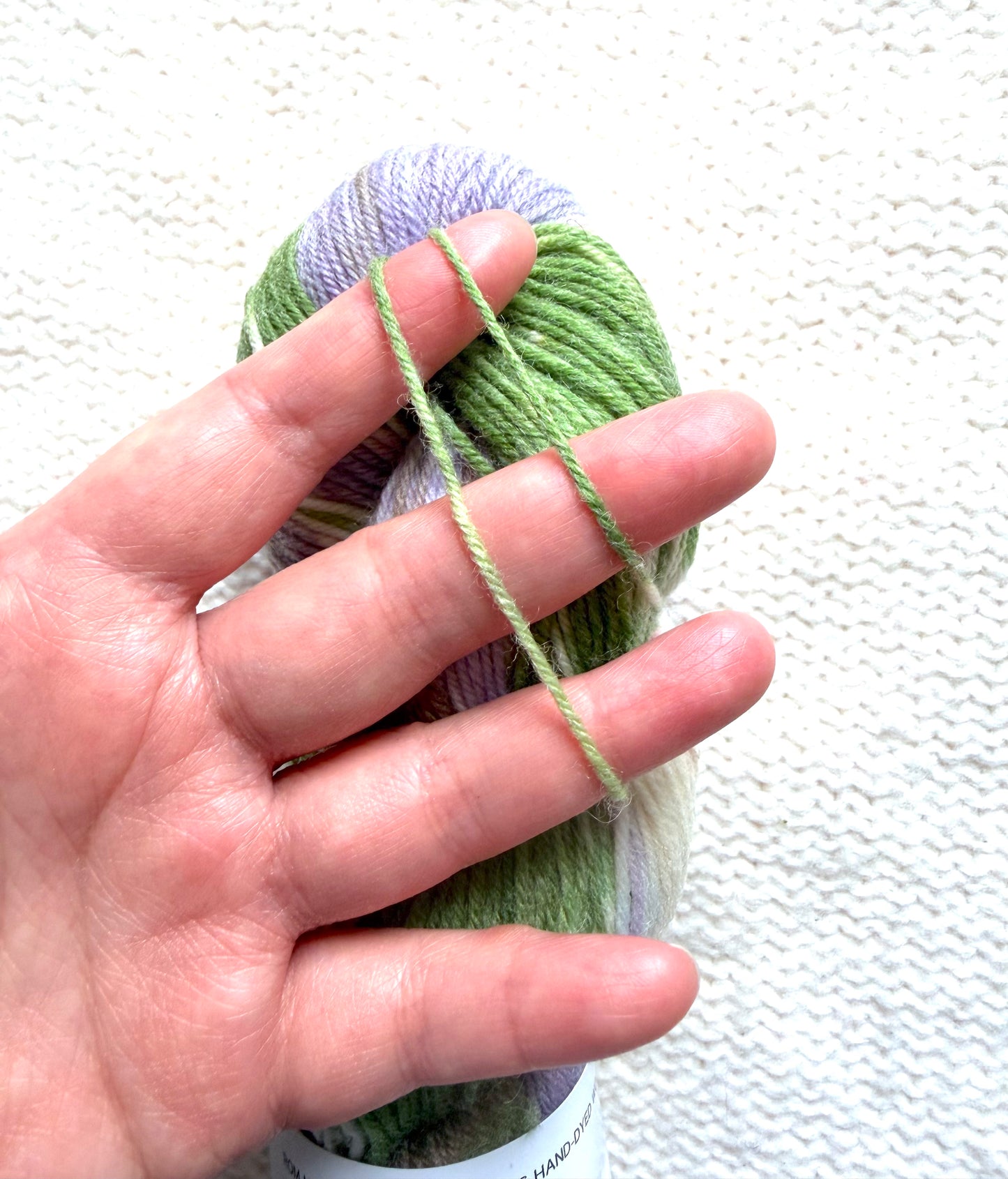 1 Skein x 100g Cashmere Wool Blend Gradient yarn : 18 Highland Thistle