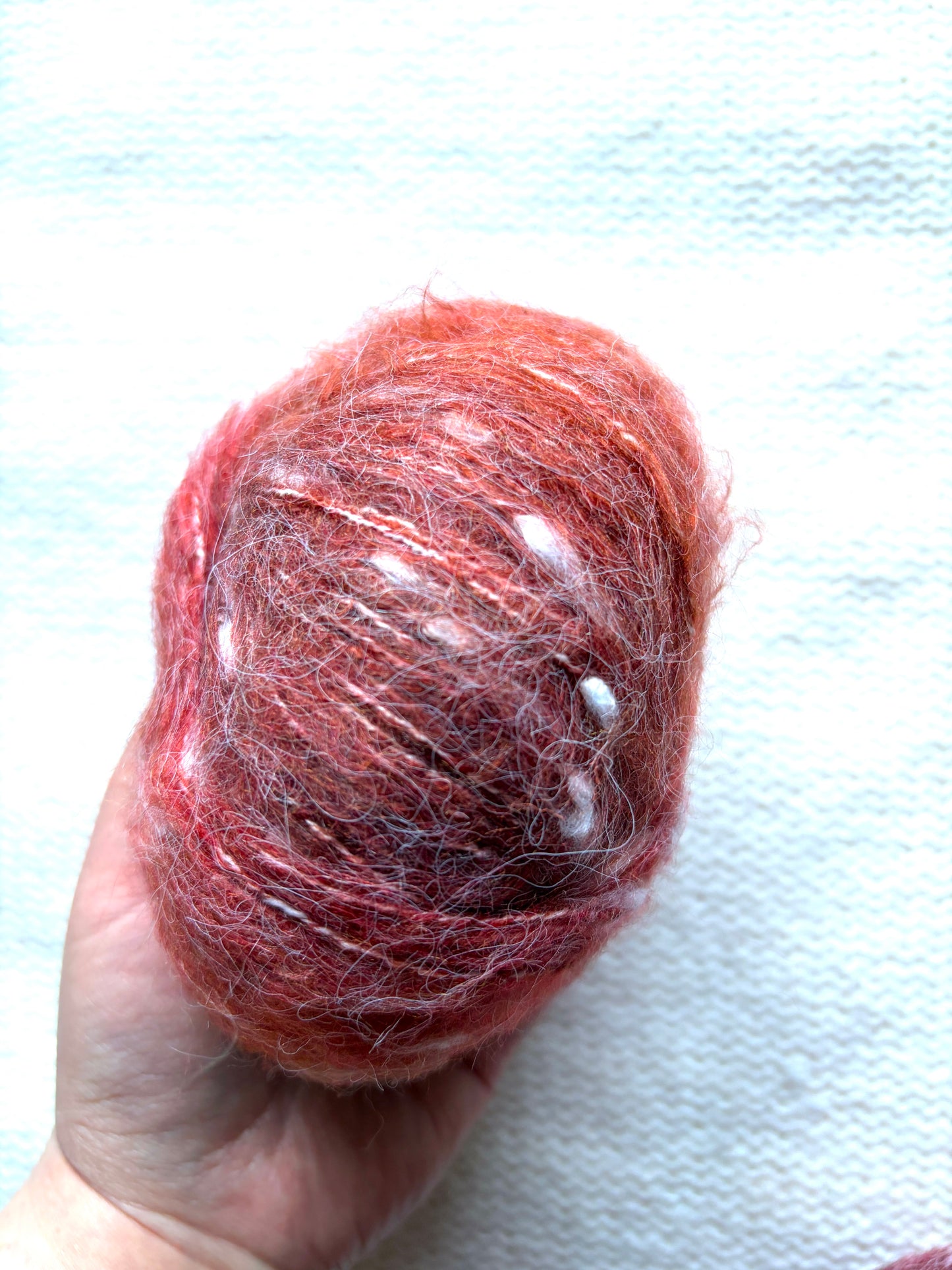 3 balls x 50g Mohair yarn : Gradient Multicolour : 17