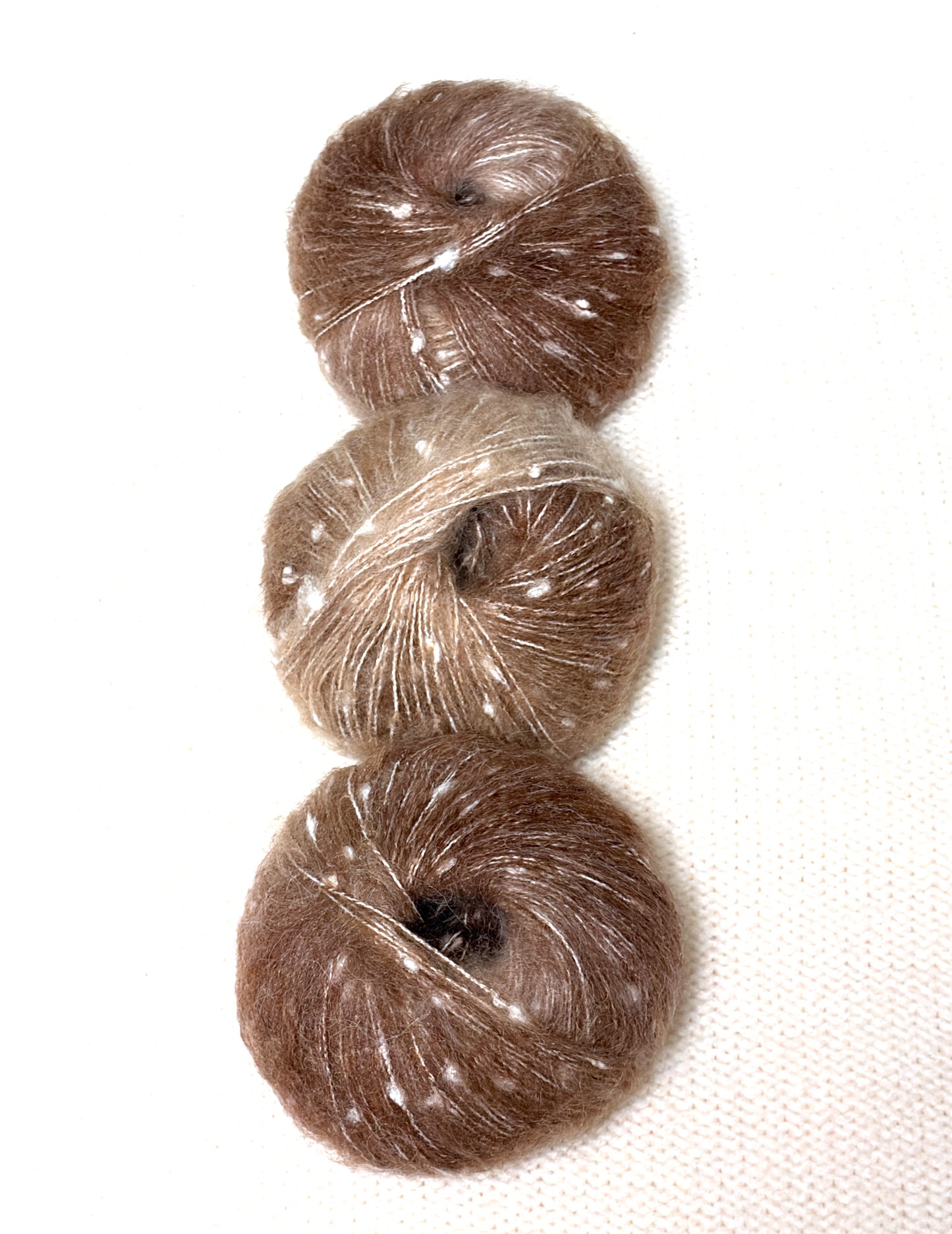 3 balls x 50g Mohair yarn : Gradient  Multicolour : 21