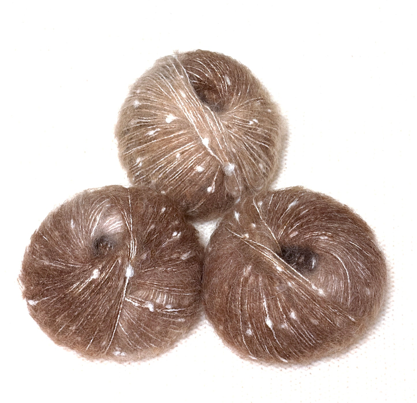 3 balls x 50g Mohair yarn : Gradient  Multicolour : 21
