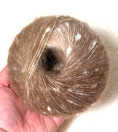 3 balls x 50g Mohair yarn : Gradient  Multicolour : 21