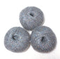 3 balls x 25g Glitter Mohair yarn : Mohair + Wool + Rayon : 13 Grey