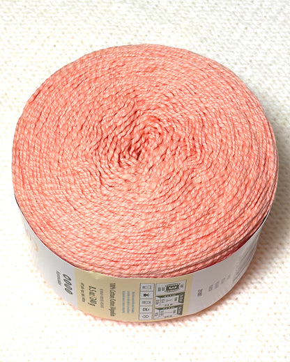 240g CARON Cotton Ripple Cakes Yarn : Colour Blush 100% Cotton - 1 cake