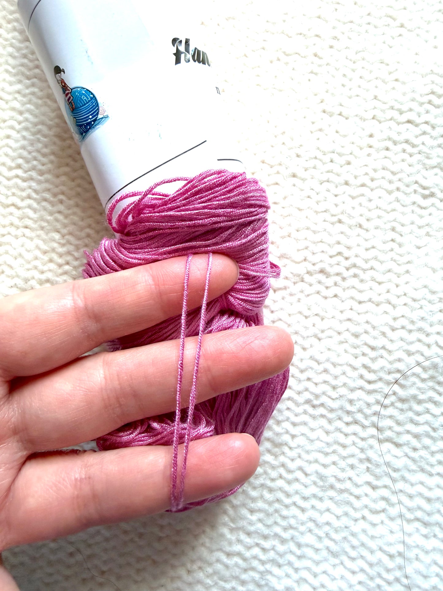 1 Skein x 100g Silk Wool Blend Gradient yarn : 04 Peony Garden
