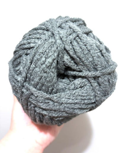 2 Balls x 255g Bernat Bounce Back Yarn Bulky Yarn : Grey Squirrel