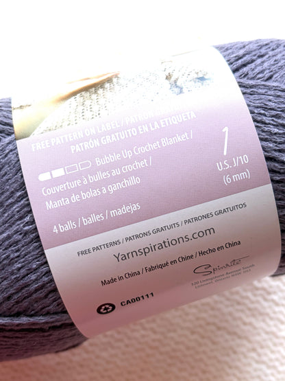 2 Balls x 140g Bernat Bundle Up Yarn Medium Yarn : Nighttime
