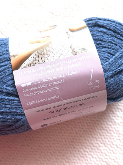 2 Balls x 140g Bernat Bundle Up Yarn Medium Yarn : Beluga