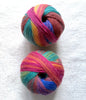 2 balls x 100g Gradient Wool Blend yarn : 80% Wool + Polyester : 07 Prism Tapestry