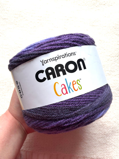 Caron Cakes Self Striping Aran Yarn 200g : Wool Blend : Bumbleberry - 1 cake