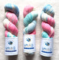 1 Skein x 100g Cashmere Wool Blend Gradient yarn : 13 Cotton Candy Skies