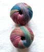 2 balls x 100g Gradient Wool Blend yarn : 70% Wool + Polyester : 05 Scottish Glen