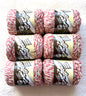 56.7g Lily Sugar 'n Cream Ombre Yarn - Barnboard Twists : 100% Cotton