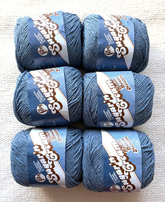 70.9g Lily Sugar 'n Cream The Original Yarn - Blue Jeans : 100% Cotton