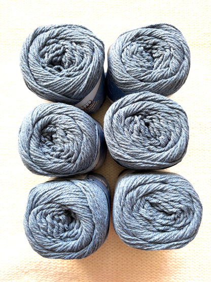 70.9g Lily Sugar 'n Cream The Original Yarn - Blue Jeans : 100% Cotton