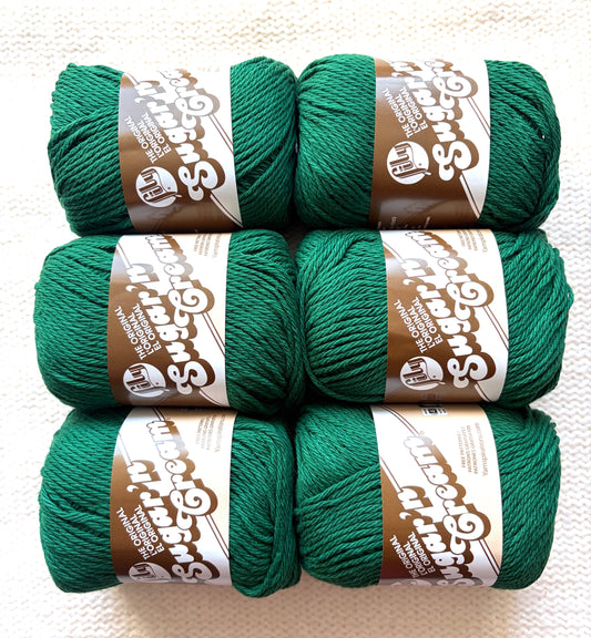 70.9g Lily Sugar 'n Cream The Original Yarn - Dark Pine : 100% Cotton