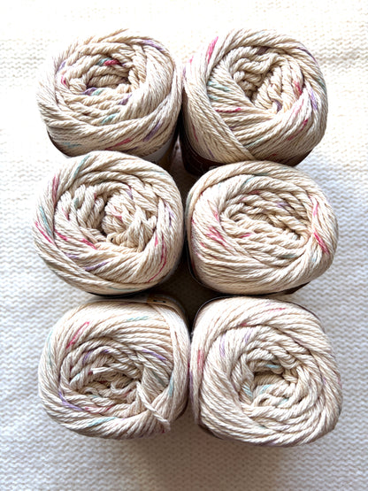 56.7g Lily Sugar 'n Cream Ombre Yarn - Potpourri : 100% Cotton