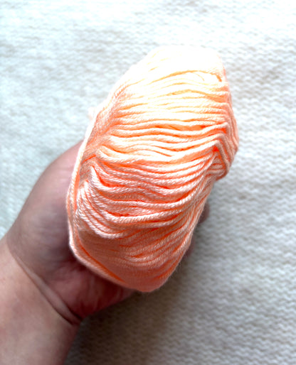 5 balls x 50g Cashmere Silk yarn : Cashmere + Silk + Bamboo fiber : 05 Soft Coral