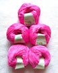 5 balls x 50g Cashmere Silk yarn : Cashmere + Silk + Bamboo fiber : 12 Hot Pink