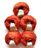 5 balls x 50g Cashmere Silk yarn : Cashmere + Silk + Bamboo fiber : 13 Burnt Orange