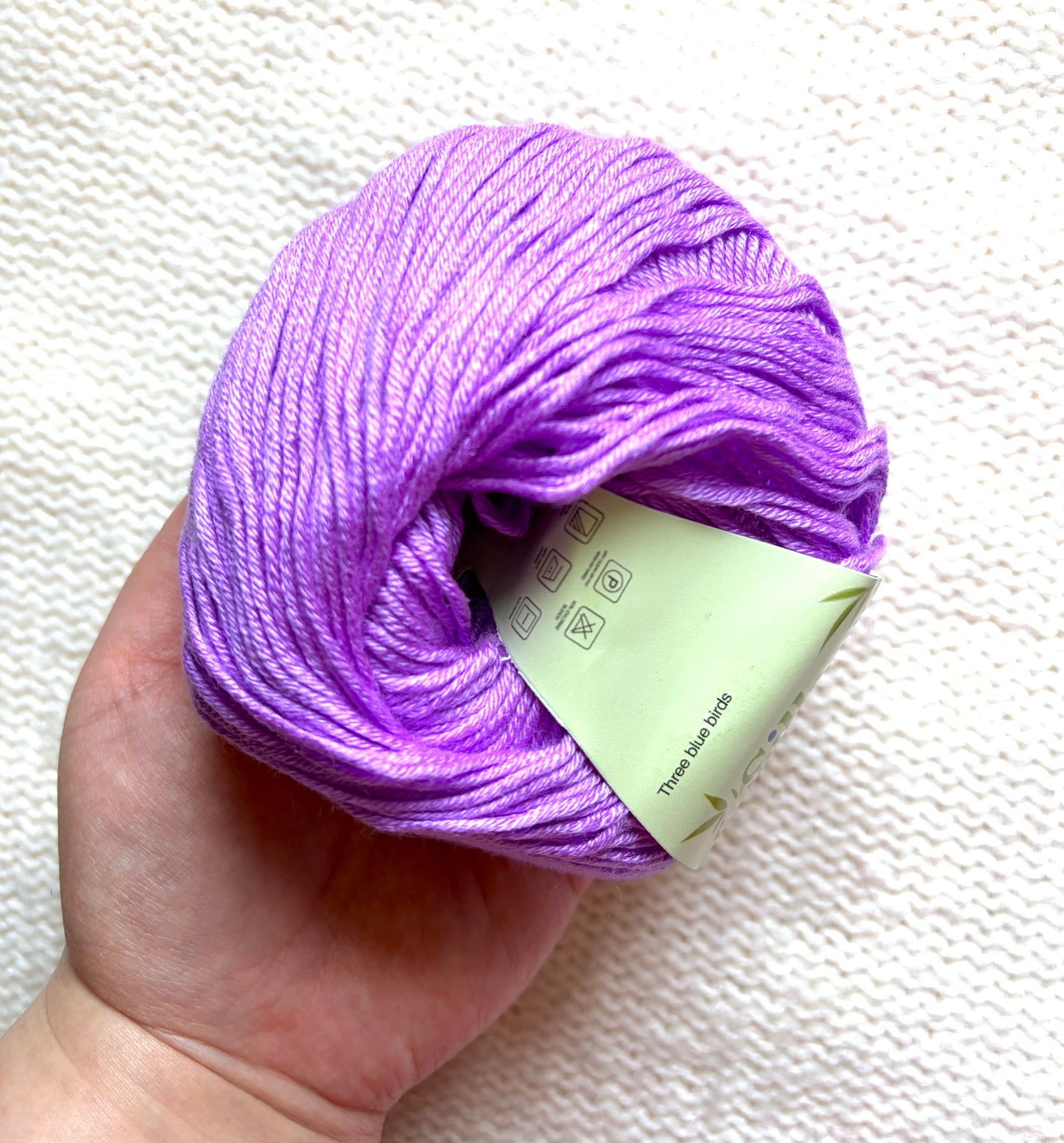5 balls x 50g Cashmere Silk yarn : Cashmere + Silk + Bamboo fiber : 19 Orchid Purple