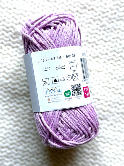 Hello Cotton Yarn - 12 x 25g Ball Collection | Pastel Colours