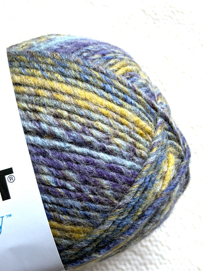 2 Balls x 225g Bernat Symphony Chunky Yarn Wool Blend : Royal