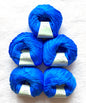 5 balls x 50g Cashmere Silk yarn : Cashmere + Silk + Bamboo fiber : 24 Cobalt Blue