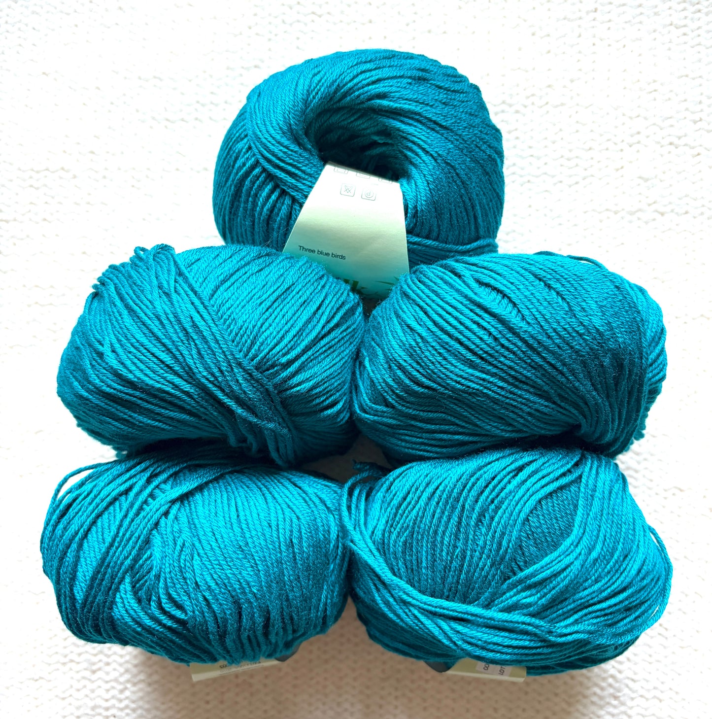 5 balls x 50g Cashmere Silk yarn : Cashmere + Silk + Bamboo fiber : 28 Deep Teal