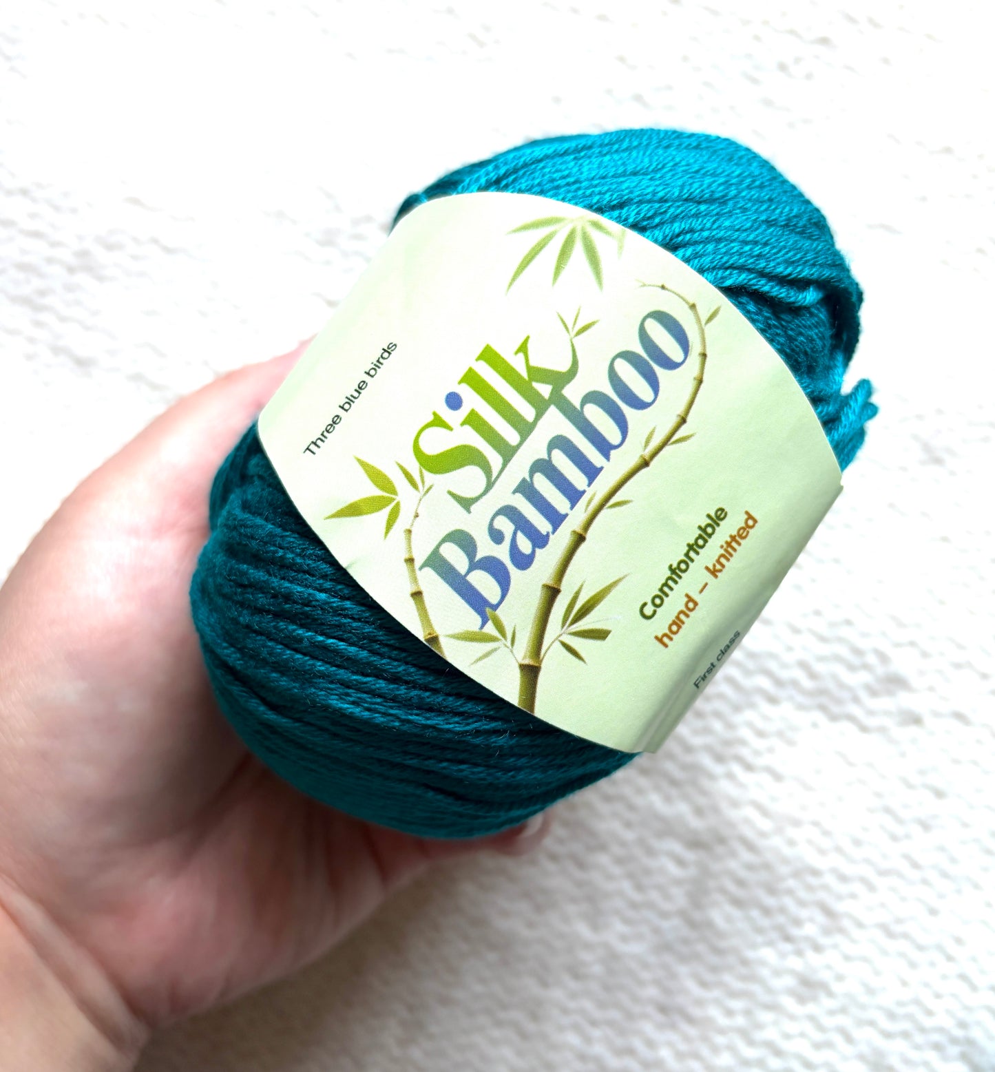 5 balls x 50g Cashmere Silk yarn : Cashmere + Silk + Bamboo fiber : 28 Deep Teal