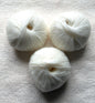 3 balls x 25g Glitter Mohair yarn : Mohair + Wool + Rayon : 01 Moonlight White