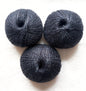 3 balls x 25g Glitter Mohair yarn : Mohair + Wool + Rayon : 15 Deep Grey