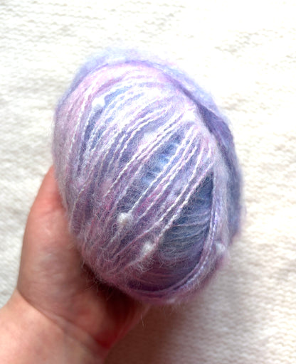3 balls x 50g Mohair yarn : Gradient  Multicolour : 15