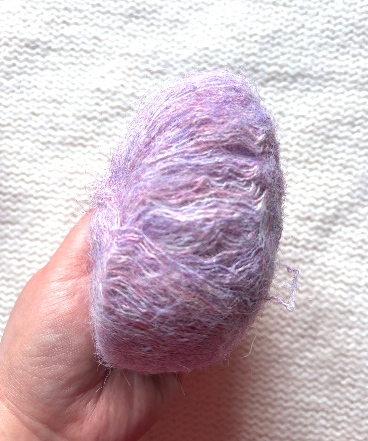 5 balls x 25g Alpaca Mohair yarn : Mohair + Alpaca + Acrylic : 08 Lavender