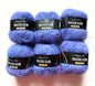 6 balls x 25g Mohair Alpaca yarn : Mohair + Alpaca + Acrylic : colour 08