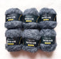 6 balls x 25g Mohair Alpaca yarn : Mohair + Alpaca + Acrylic : colour 16