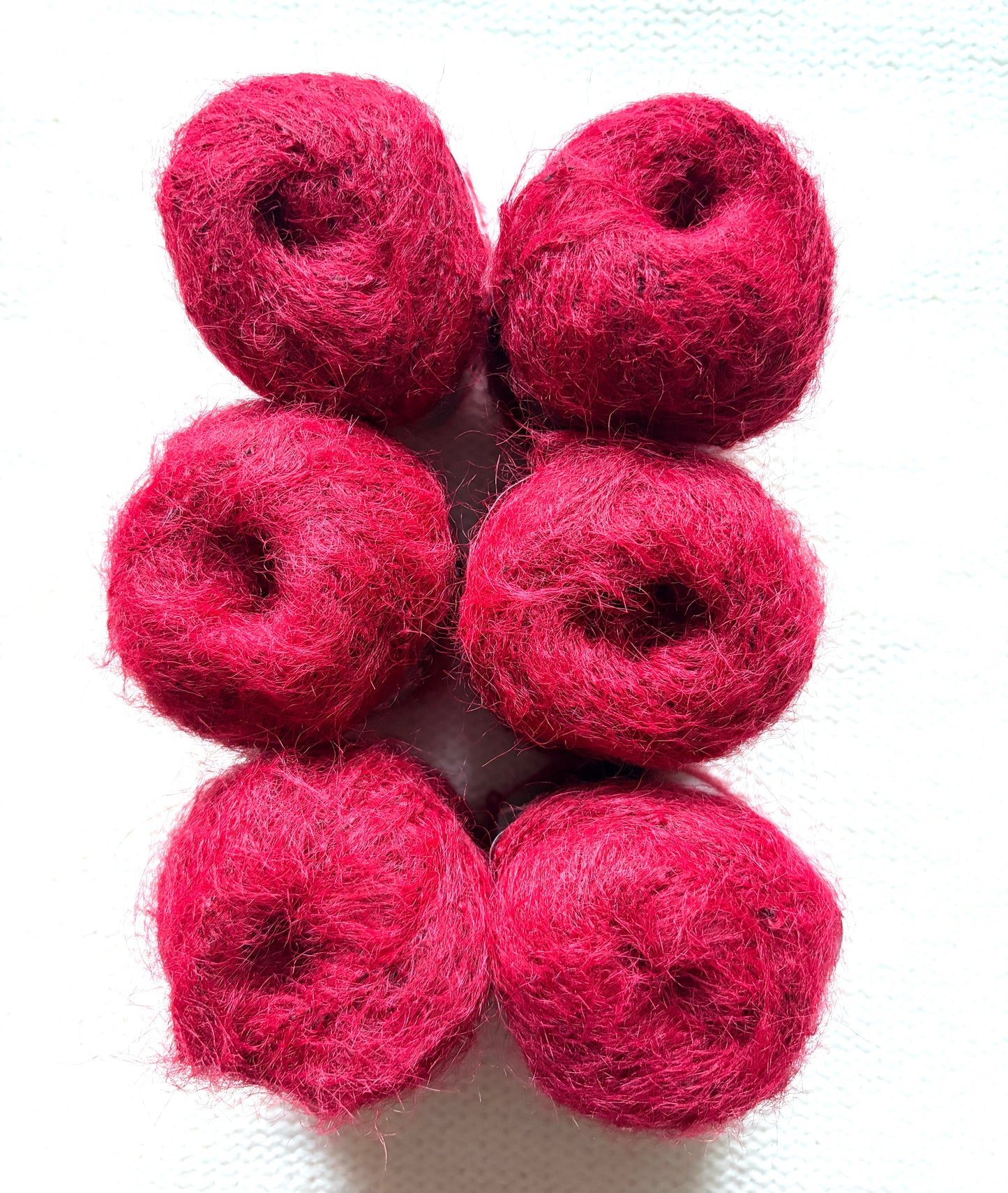 6 balls x 25g Mohair Alpaca yarn : Mohair + Alpaca + Acrylic : colour 06
