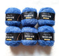 6 balls x 25g Mohair Alpaca yarn : Mohair + Alpaca + Acrylic : colour 09