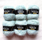 6 balls x 25g Mohair Alpaca yarn : Mohair + Alpaca + Acrylic : colour 11
