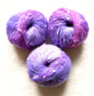 3 balls x 50g Mohair yarn : Gradient  Multicolour : 07