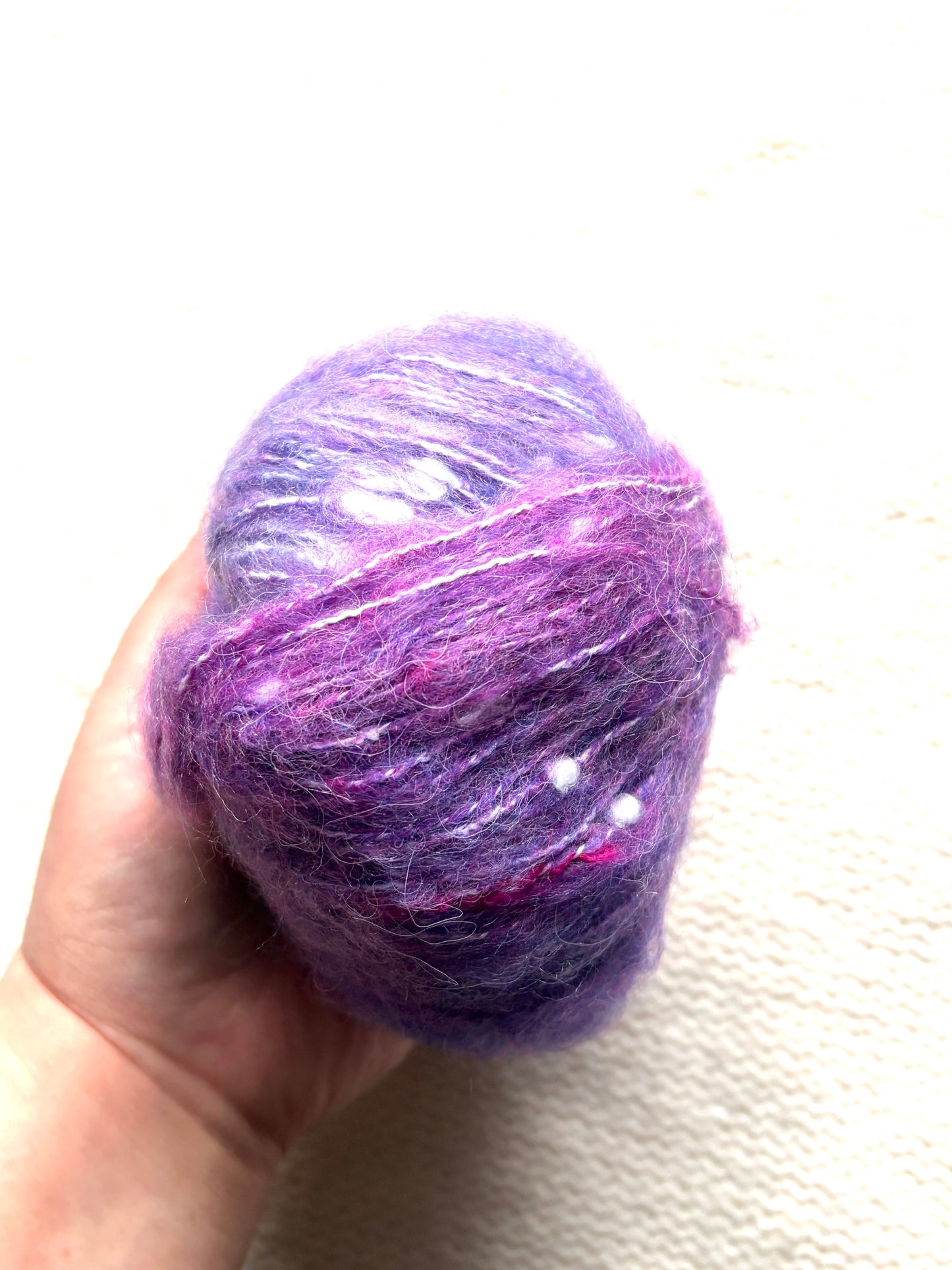 3 balls x 50g Mohair yarn : Gradient  Multicolour : 07