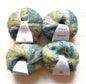 4 balls x 25g Cashmere Mohair yarn : Mohair + Wool + Cashmere + Nylon : Colour 25