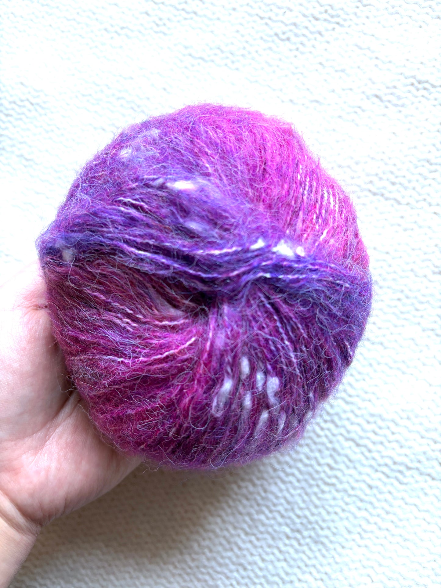 3 balls x 50g Mohair yarn : Gradient  Multicolour : 10