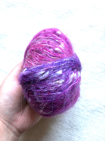 3 balls x 50g Mohair yarn : Gradient  Multicolour : 10