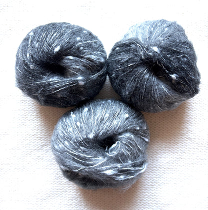 3 balls x 50g Mohair yarn : Gradient  Multicolour : 09