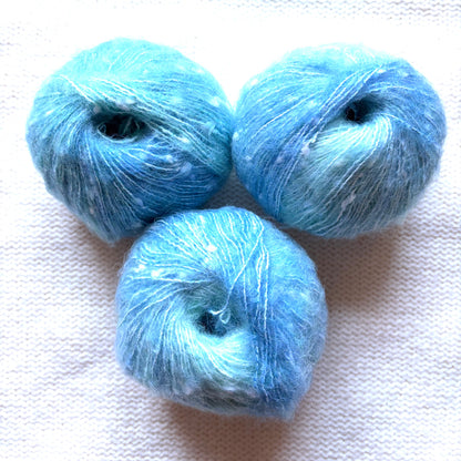 3 balls x 50g Mohair yarn : Gradient  Multicolour : 05