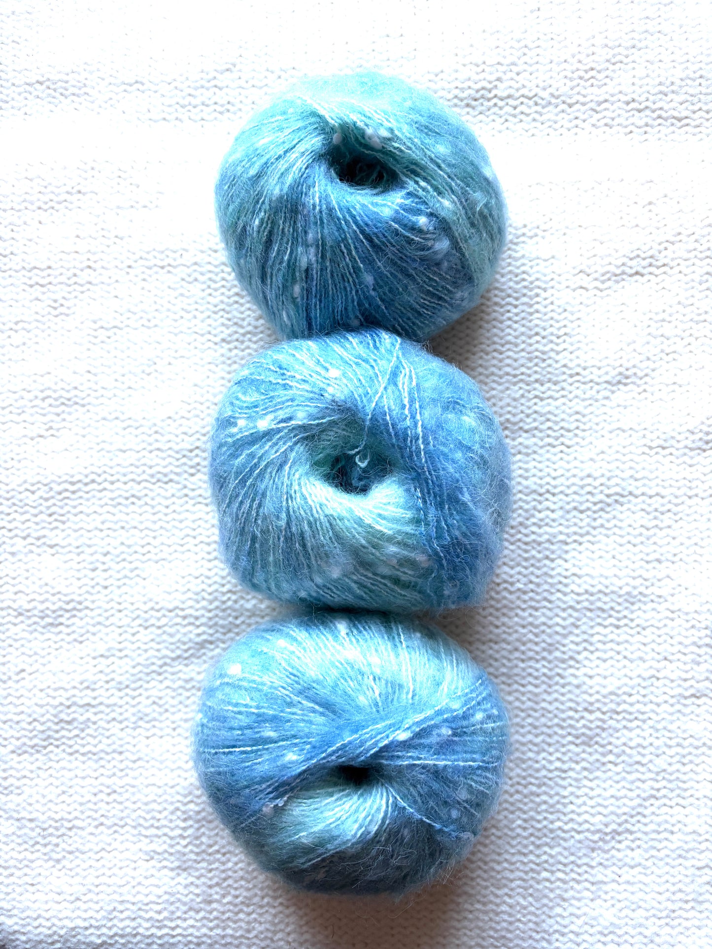 3 balls x 50g Mohair yarn : Gradient  Multicolour : 05