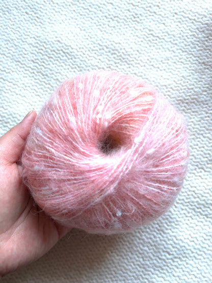 3 balls x 50g Mohair yarn : Gradient  Multicolour : 03