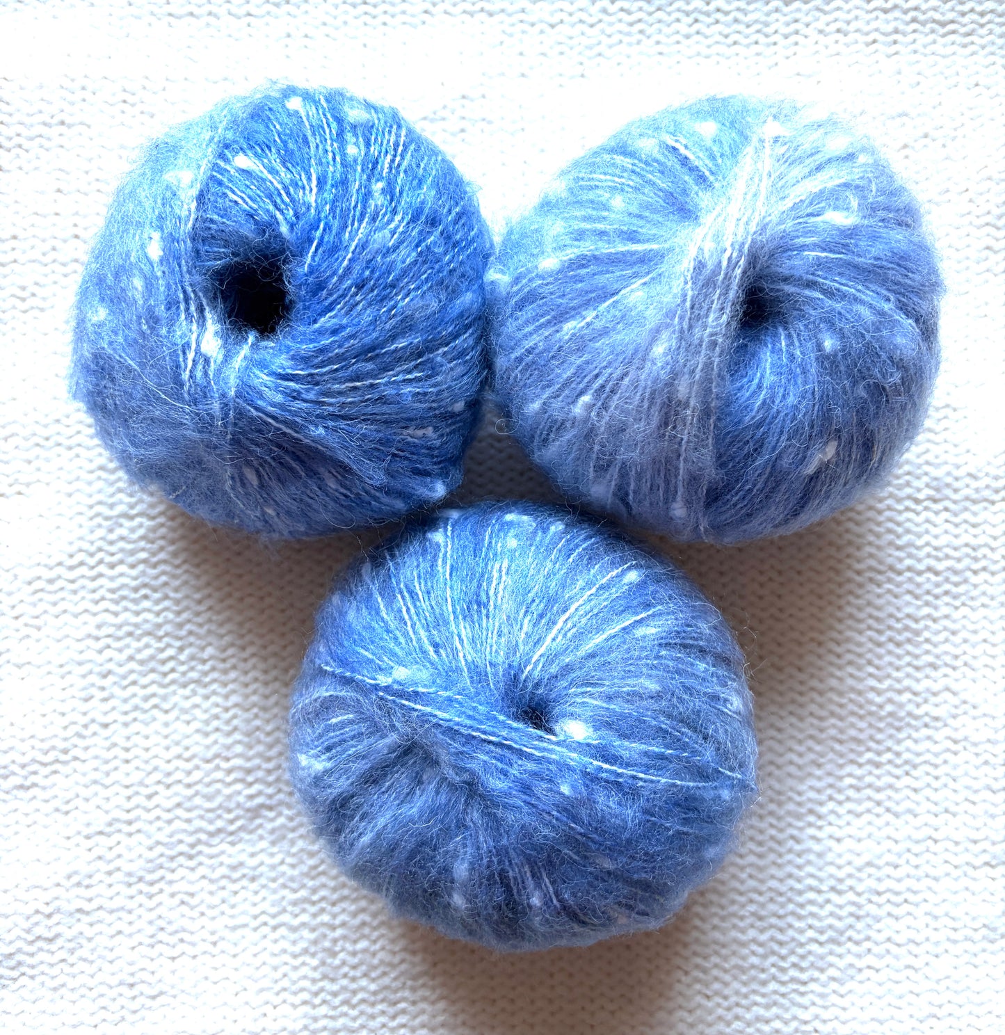 3 balls x 50g Mohair yarn : Gradient  Multicolour : 13