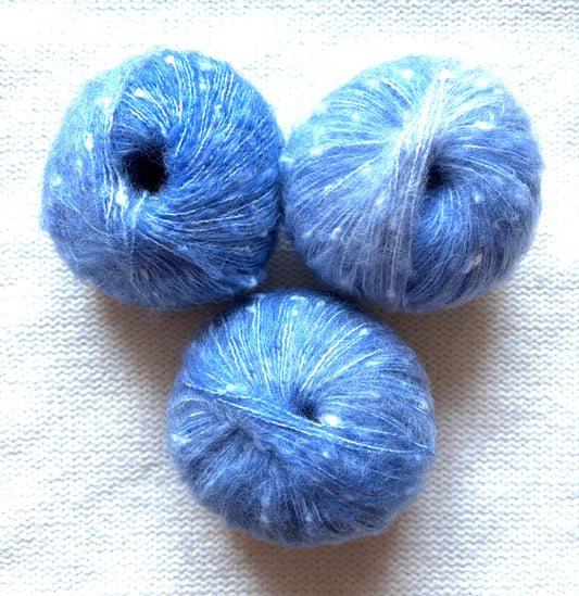 3 balls x 50g Mohair yarn : Gradient  Multicolour : 13