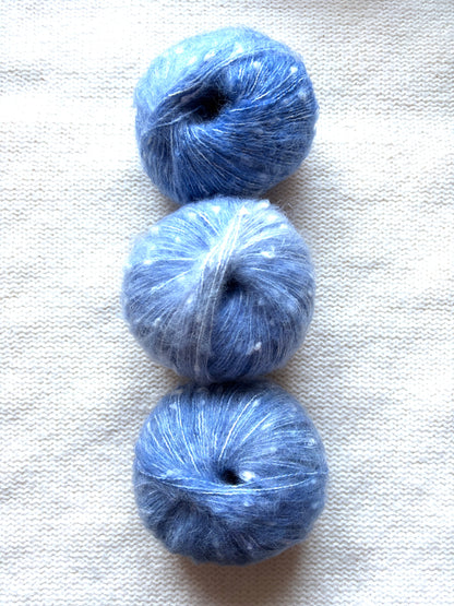 3 balls x 50g Mohair yarn : Gradient  Multicolour : 13